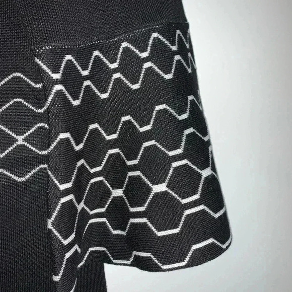 Nicole Leonard Scalloped Neck Sweater Dress - Picture 8 of 9